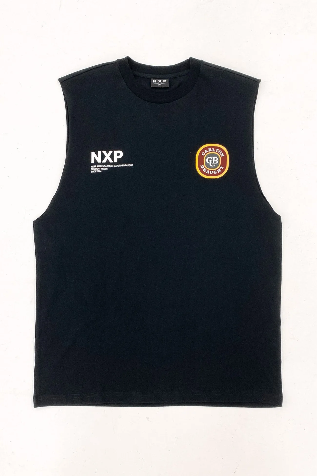 Drummond Relaxed Fit Muscle Jet Black AntiPilling Technology