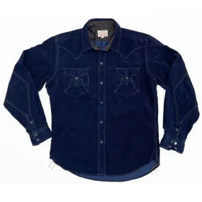 Dude Rancher Corduroy - Indigo High-End Look Moisture Wicking Layer