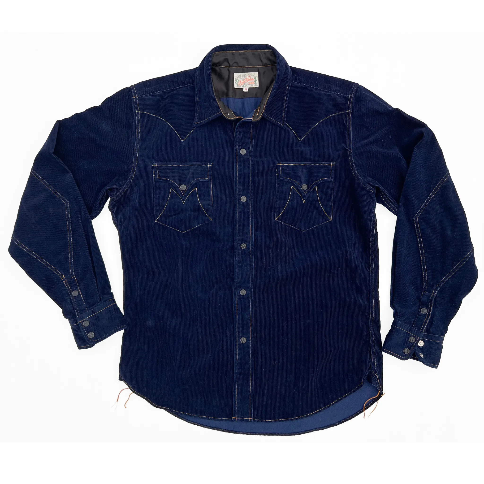 Dude Rancher Corduroy - Indigo High-End Look Moisture Wicking Layer