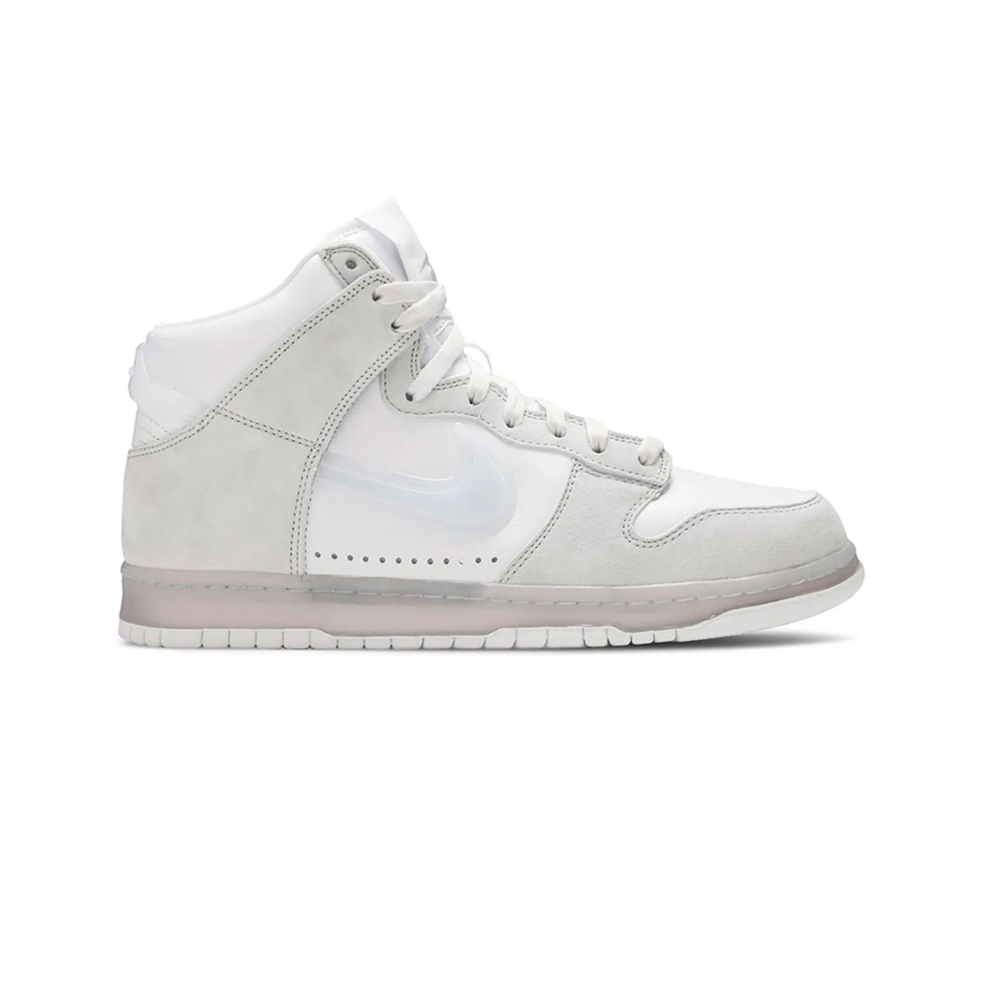 Dunk High Slam Jam 'White Pure Platinum' (2020) Relaxed shock absorption