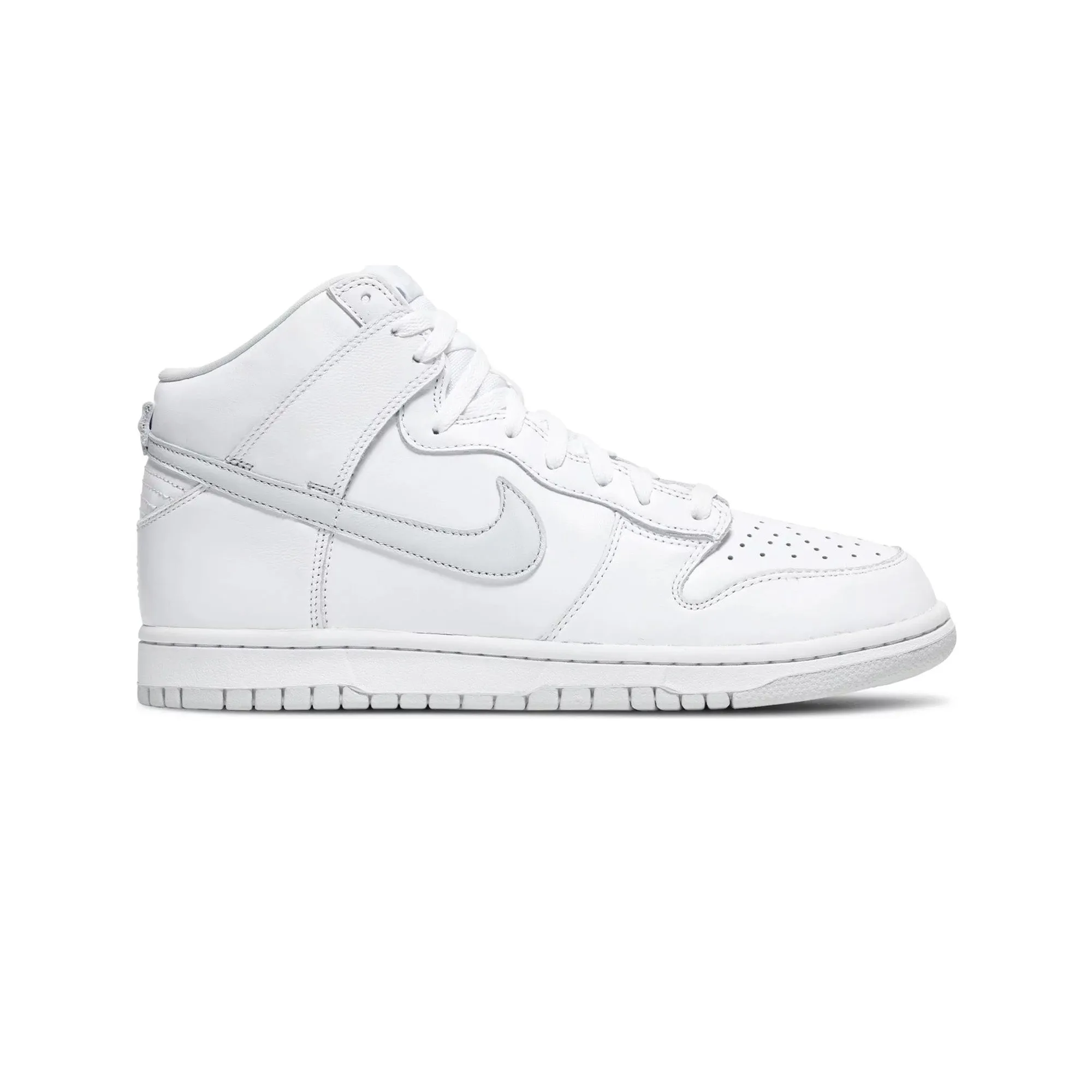 Breathable Upper Design Lace Free Dunk High SP 'Pure Platinum'