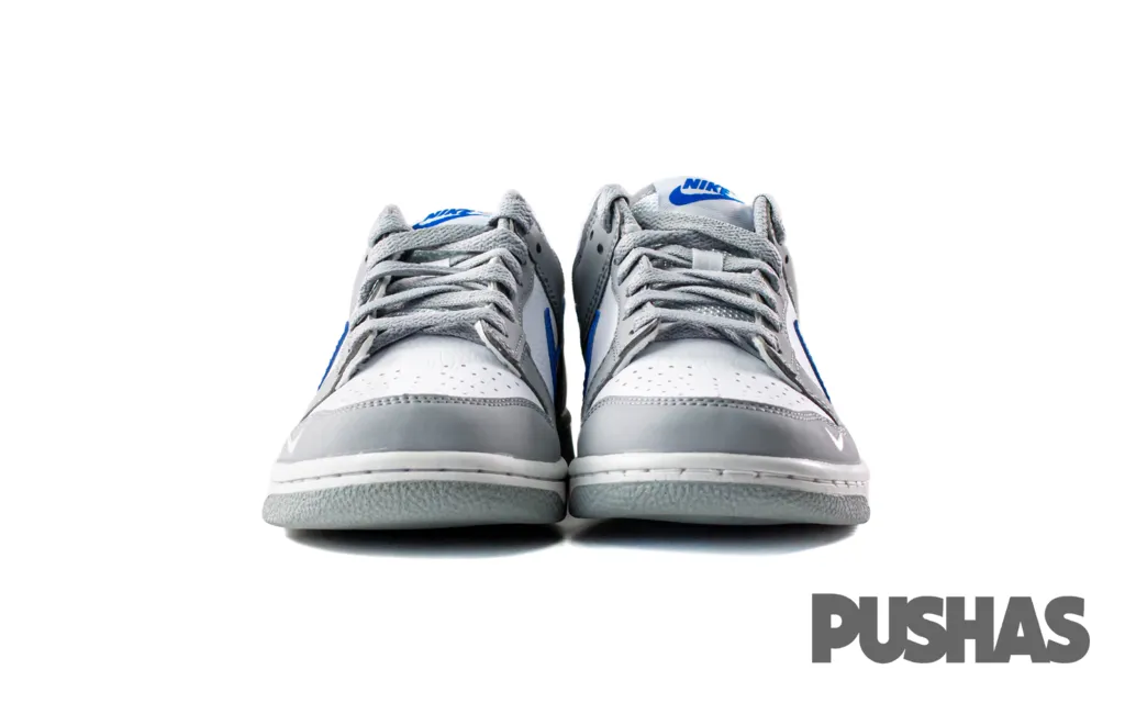 Stylish Comfort Dunk Low Mini Swoosh 'Wolf Grey Game Royal' GS (2023)