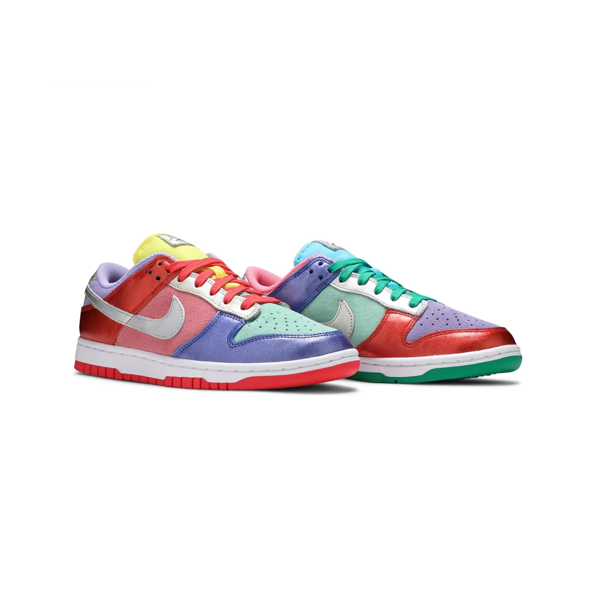 Soft outsole Adjustable Fit System Dunk Low 'Sunset Pulse'