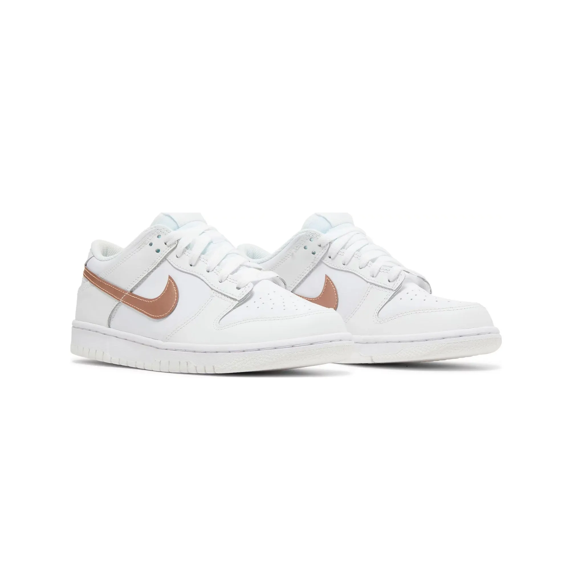 Flexible Arch Dunk Low 'White Pink' GS (2022)