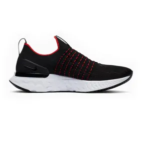 Low Comfort Shock Edge Nike React Phantom Run Flyknit 2 'Black University Red' (2020)