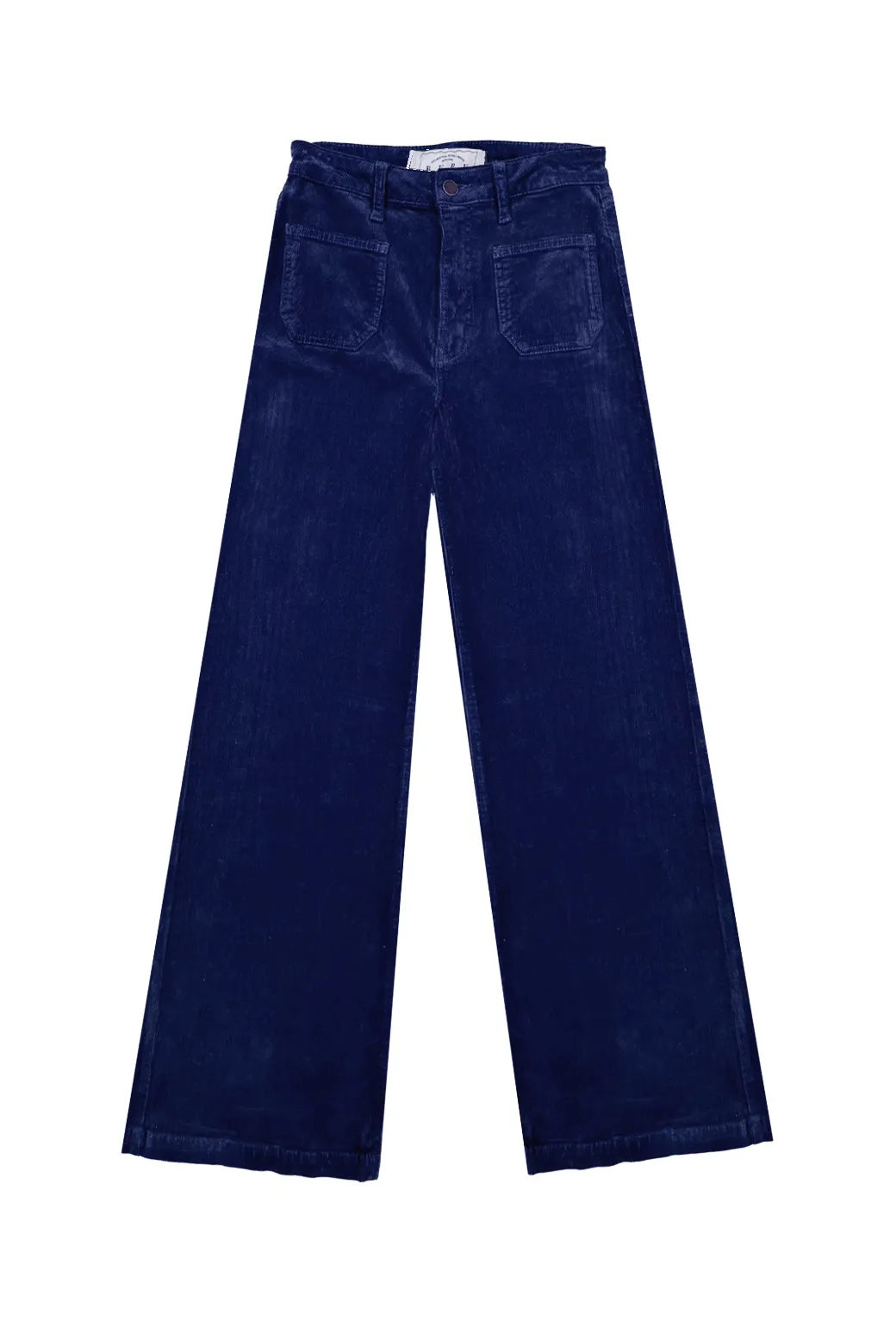 Trendy Design High Rise Sailor Cords - Navy
