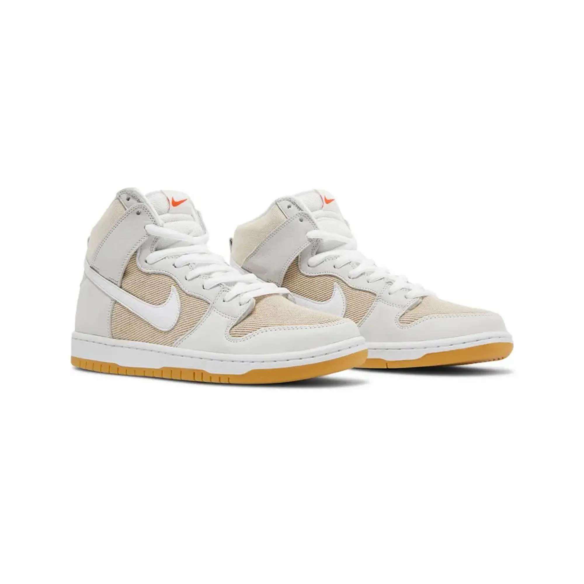 Timeless arch Hyper Elastic Platform Nike SB Dunk High Pro ISO 'Unbleached Natural' (2021)