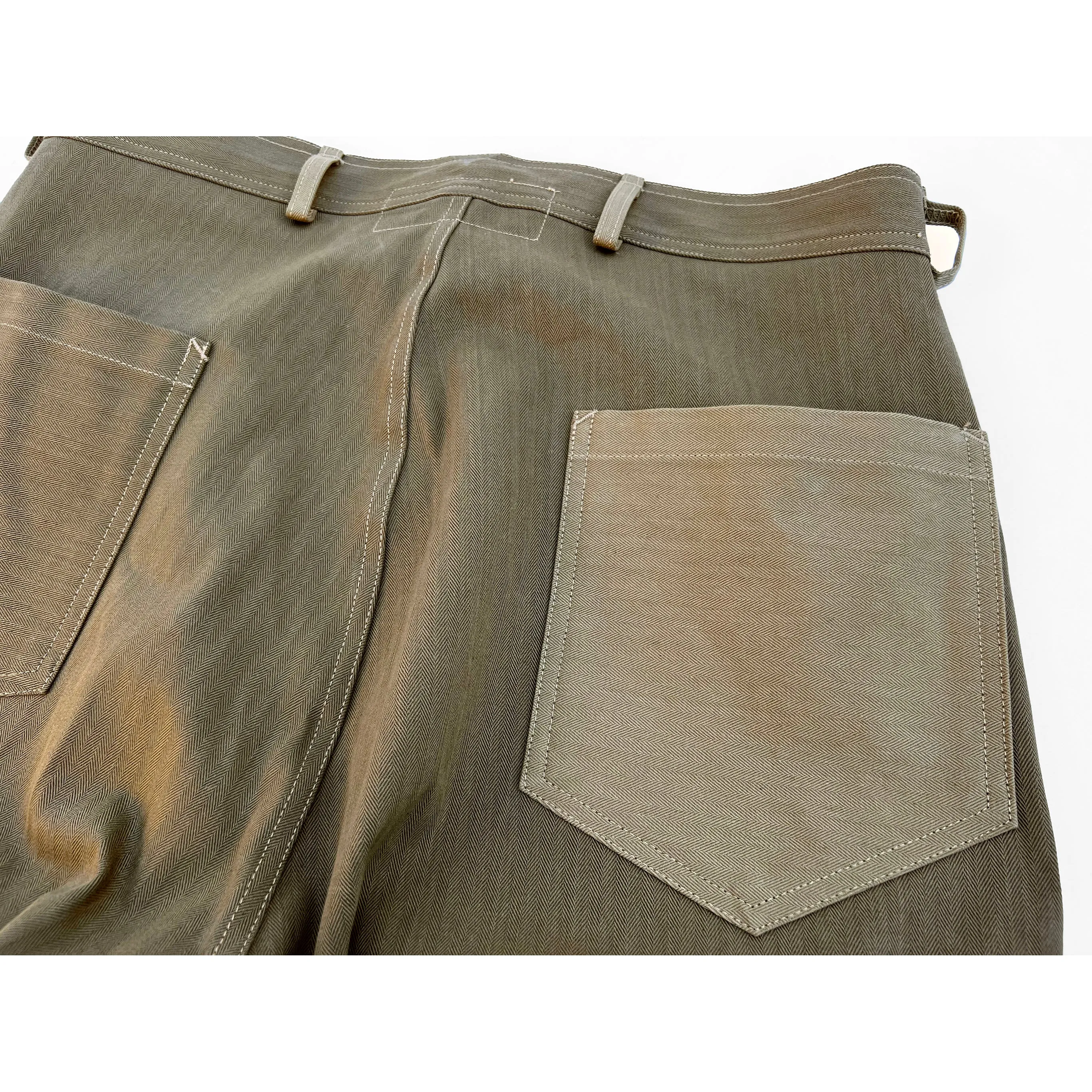 Swabbies (MOD) - Khaki HBT Body shaping Printed design