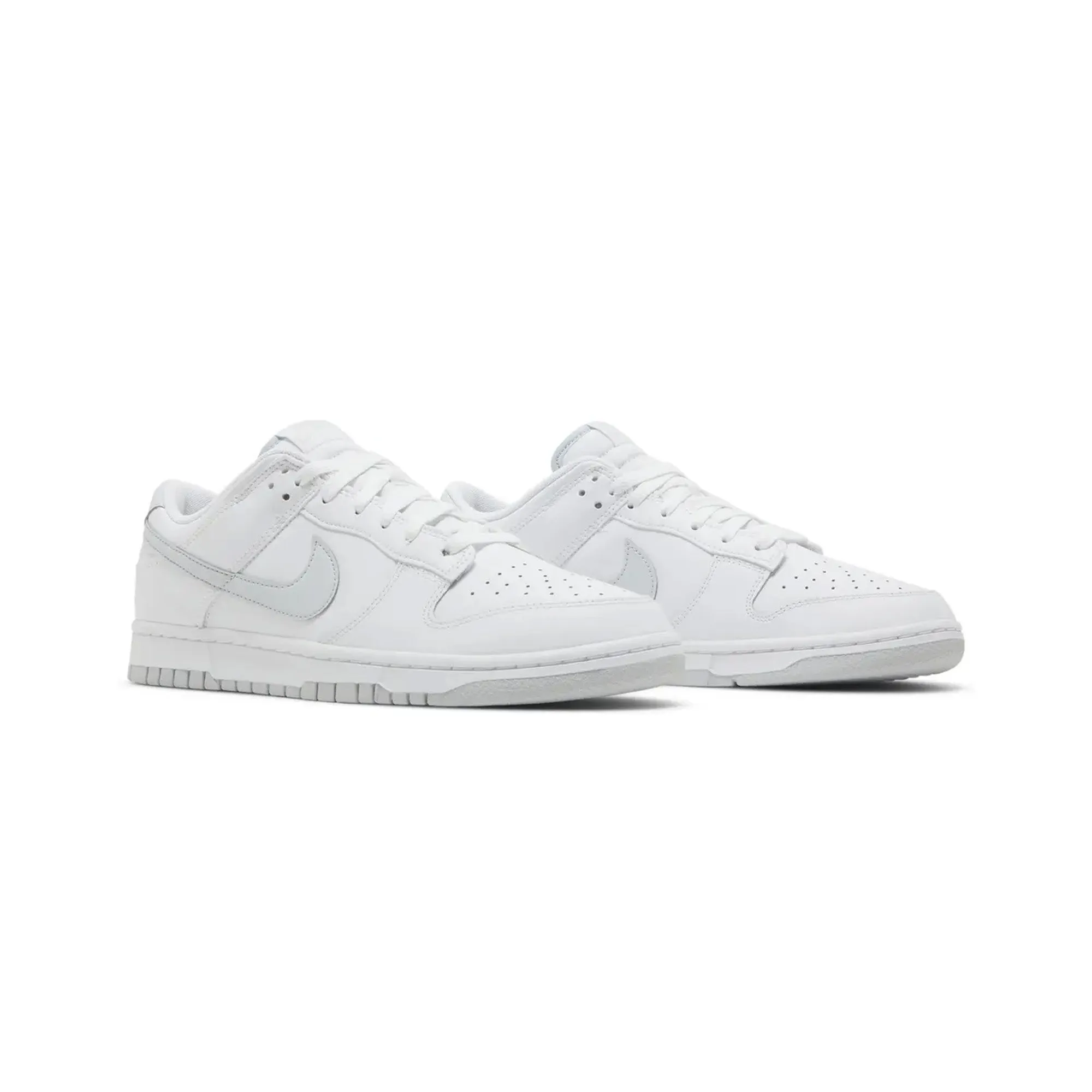 Nike Dunk Low 'Pure Platinum Grey' Synthetic Upper Casual Travel