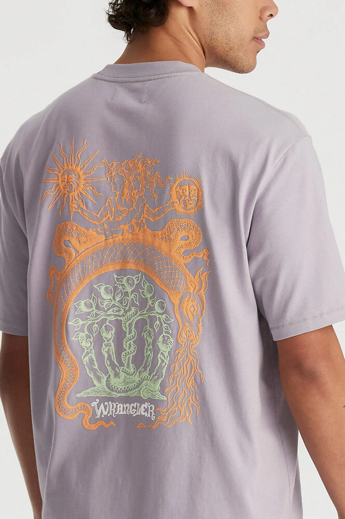 Earth Serpent Slacker Tee Concrete NonChafingEdges