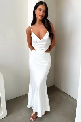 Spring Must Have Adira Maxi Skirt - White