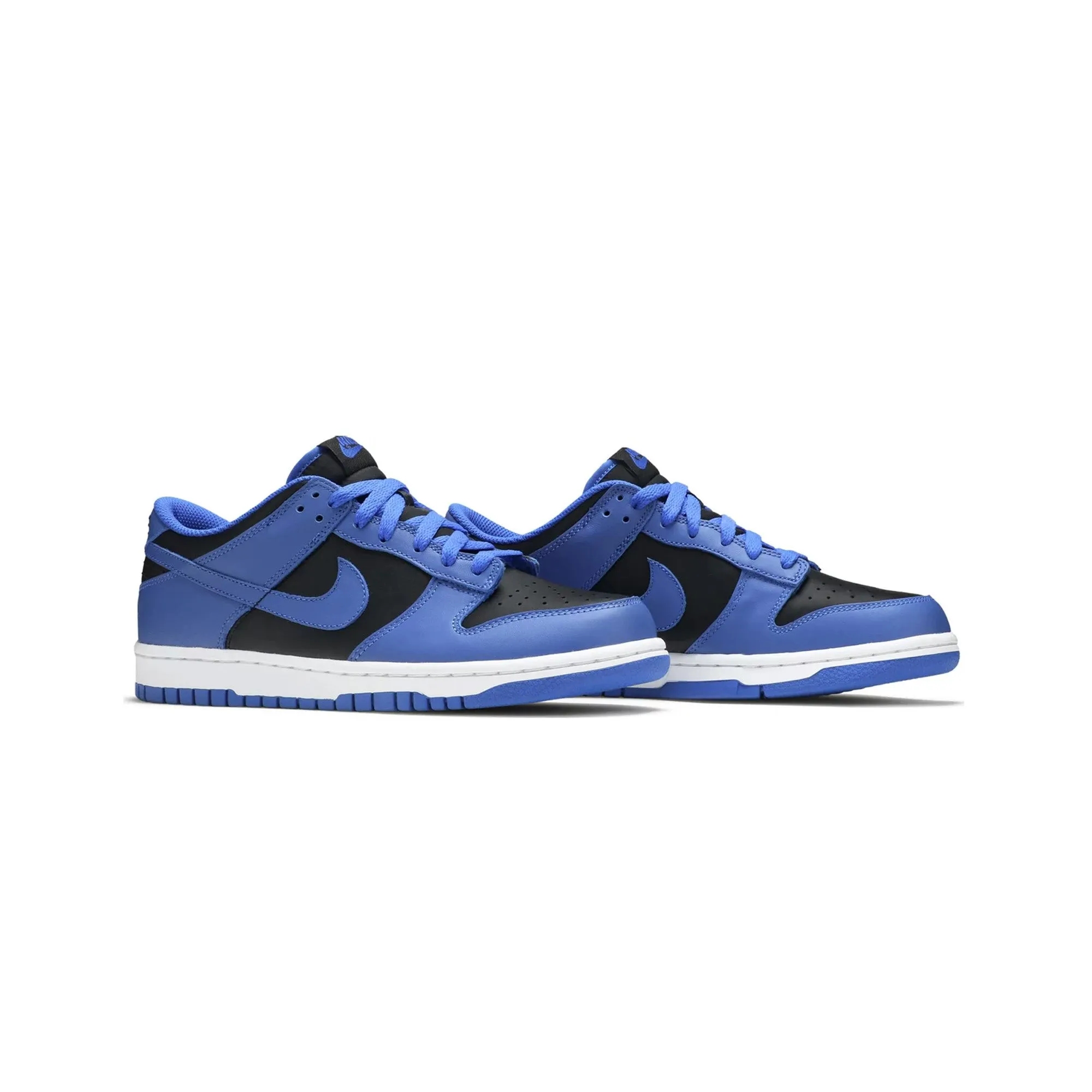 Orthopedic friendly RaisedSole Nike Dunk Low Retro 'Hyper Cobalt' GS (2021)