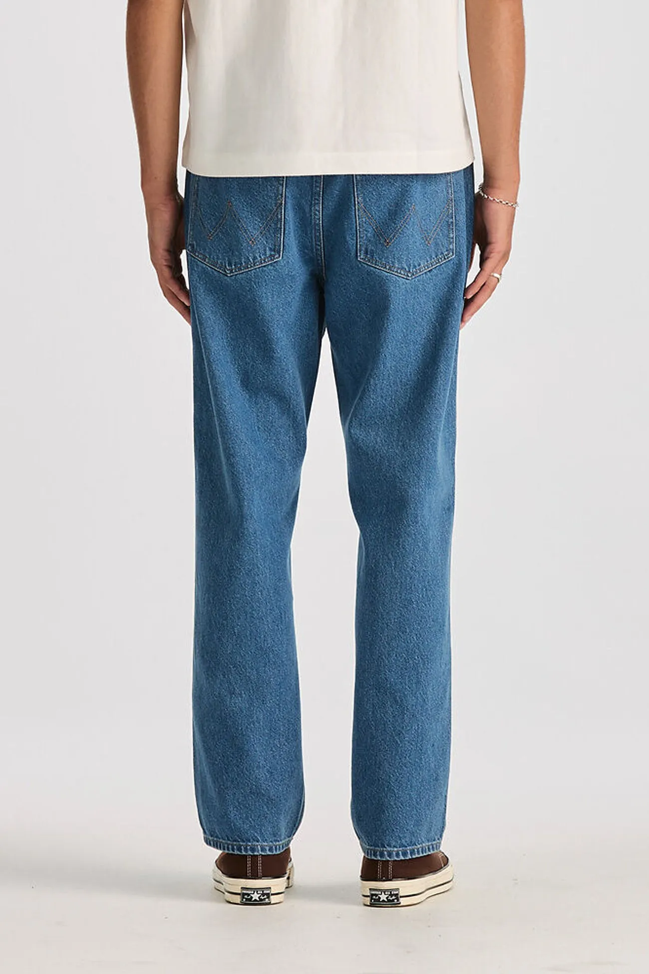 Easy Straight Jean Rising Indigo Sporty Design DurableReinforcedMaterial
