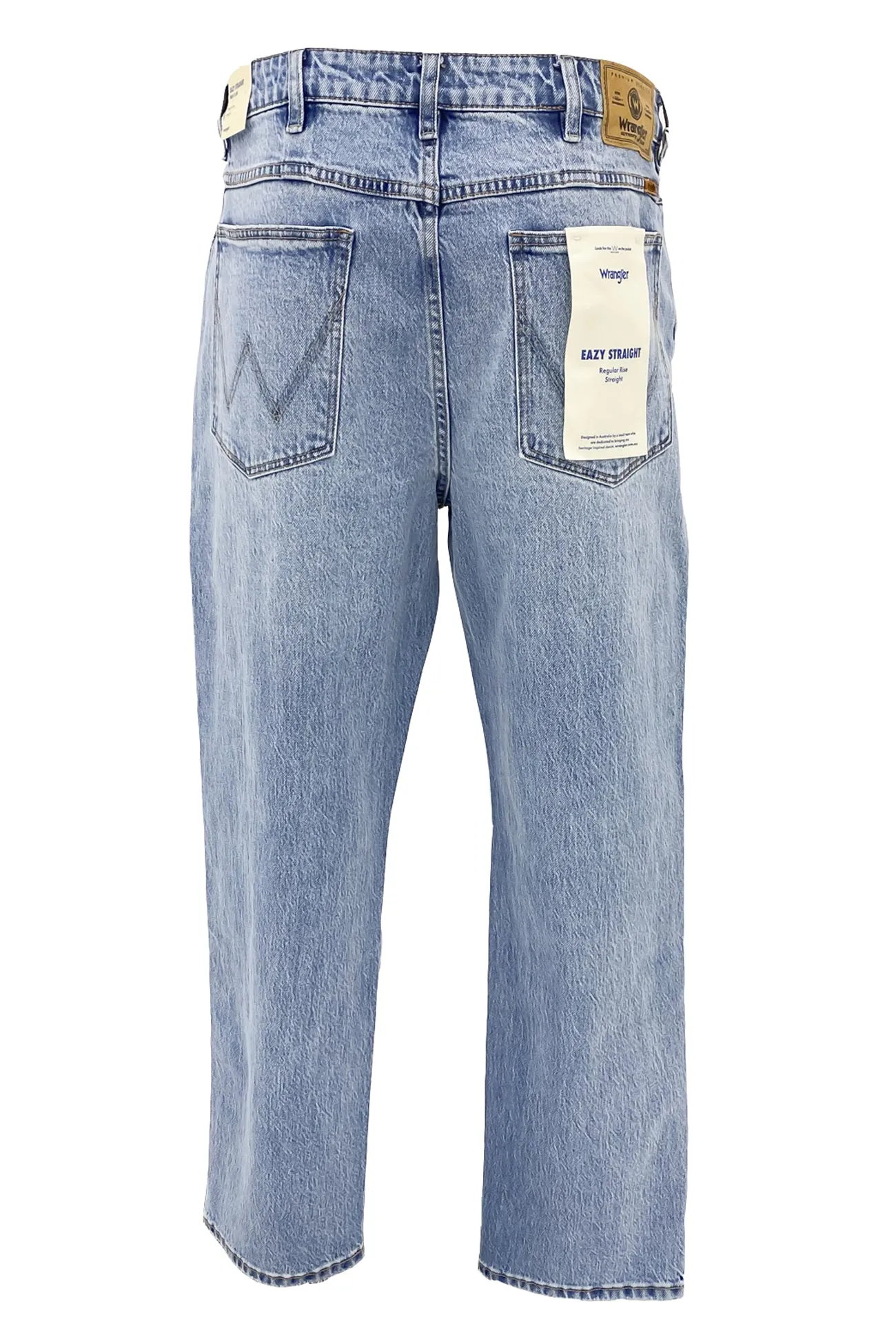 Eazy Straight Jean Skywarp Blue Relax Fit Design Chic Comfort