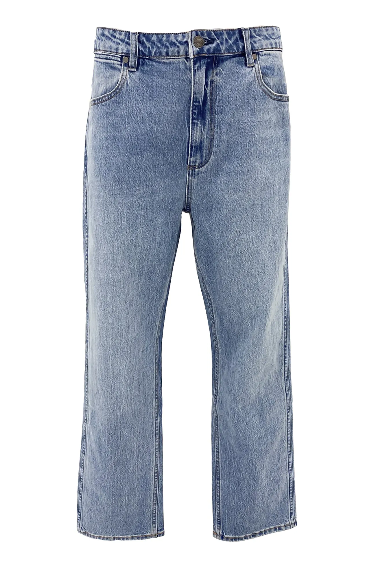 Mesh Lined Eazy Straight Jean Skywarp Blue