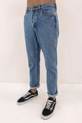 Eazy Straight Jean Stone Ride Structured Hemline