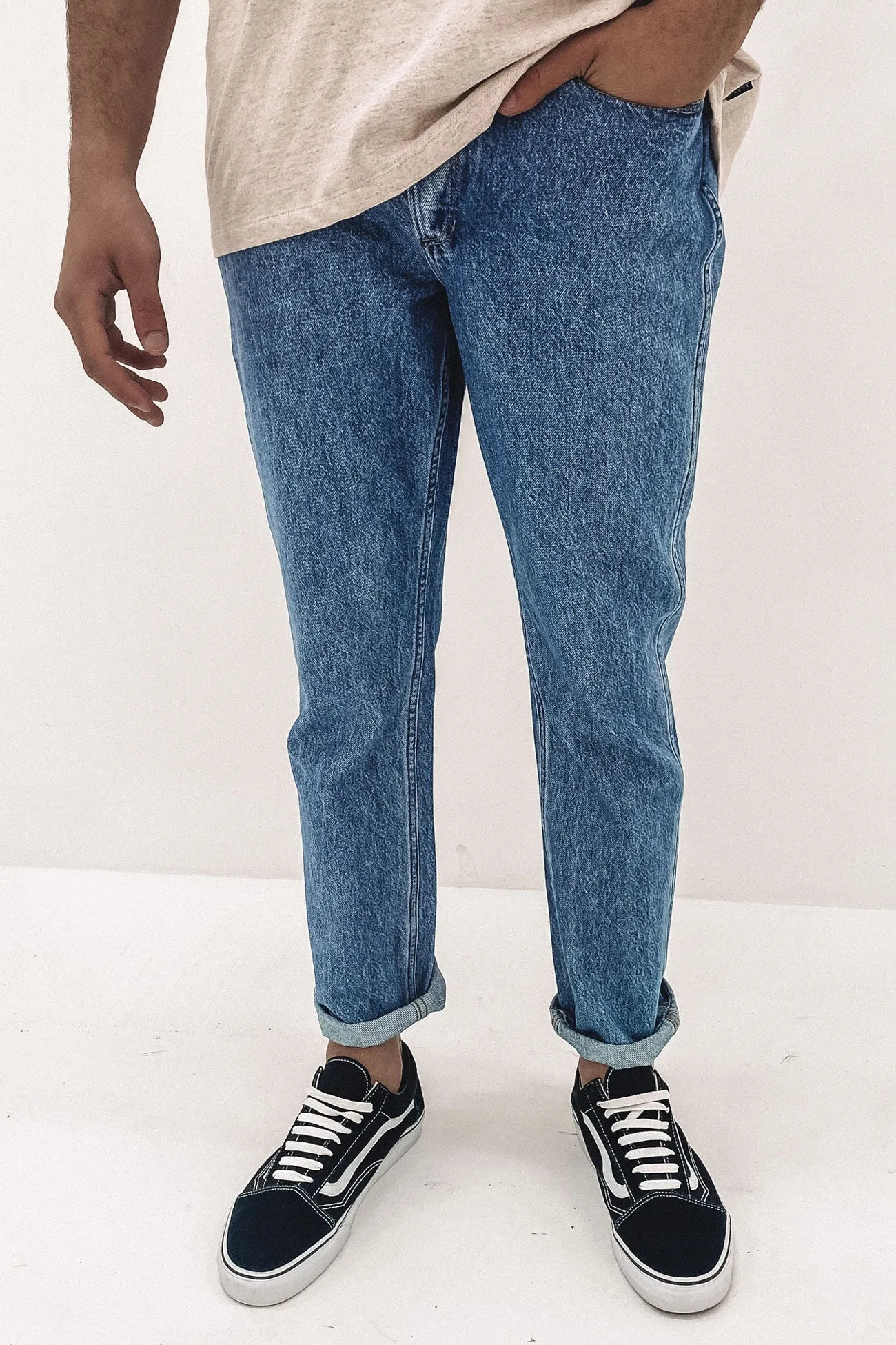 Eazy Straight Jean Stone Ride Chill Comfort Wear