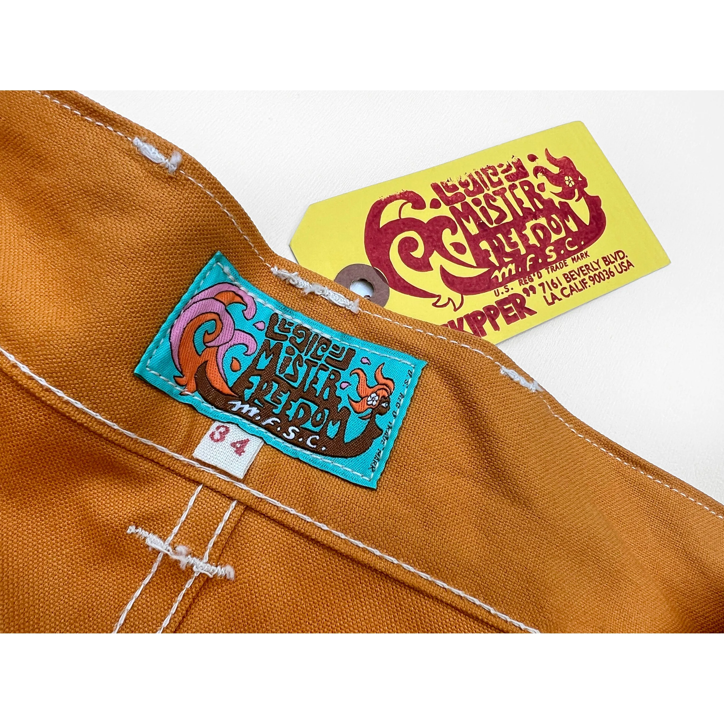 Heels Manureva Deck Shorts "Cooper Ed." - Orange