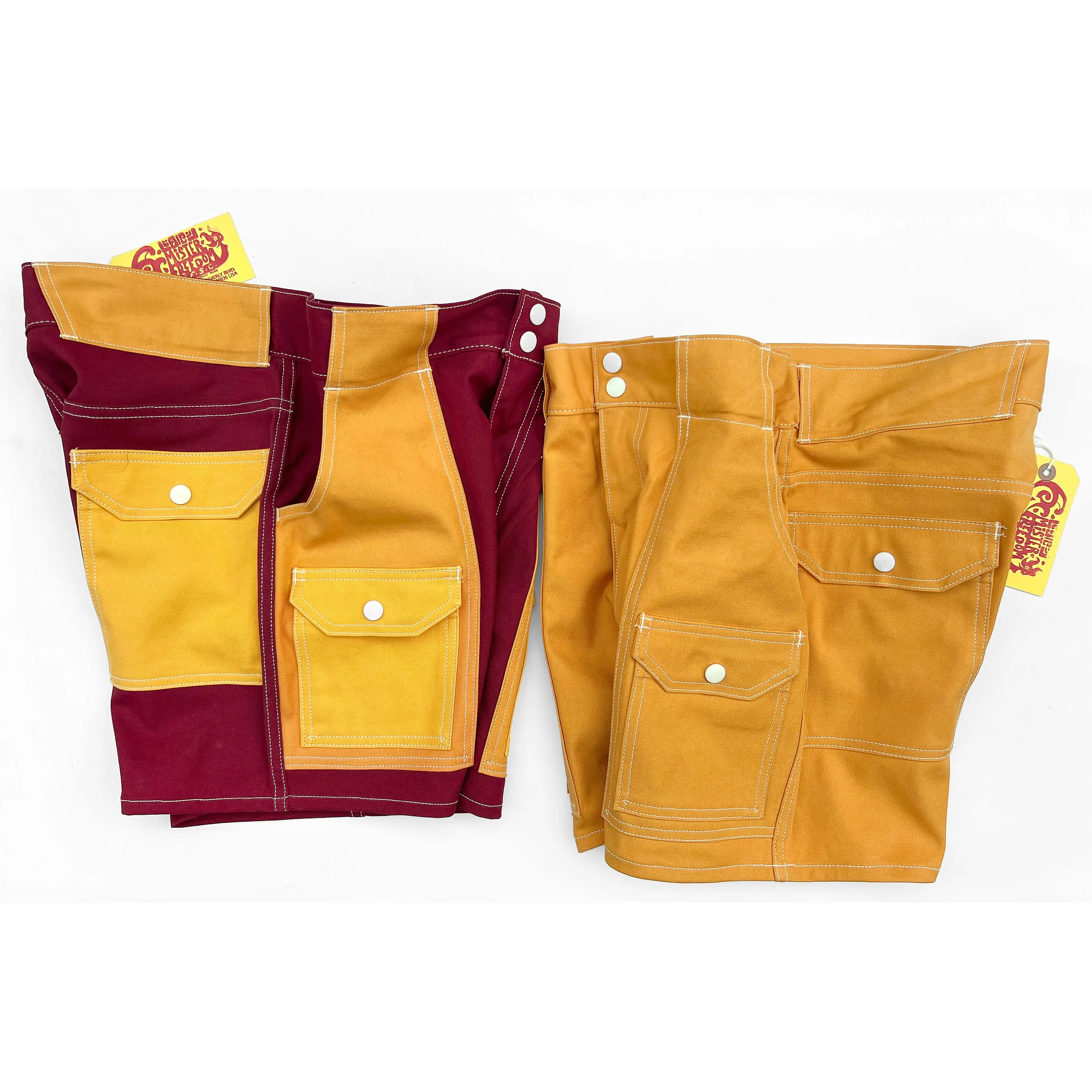 Anti Pilling Surface Manureva Deck Shorts "Cooper Ed." - Orange