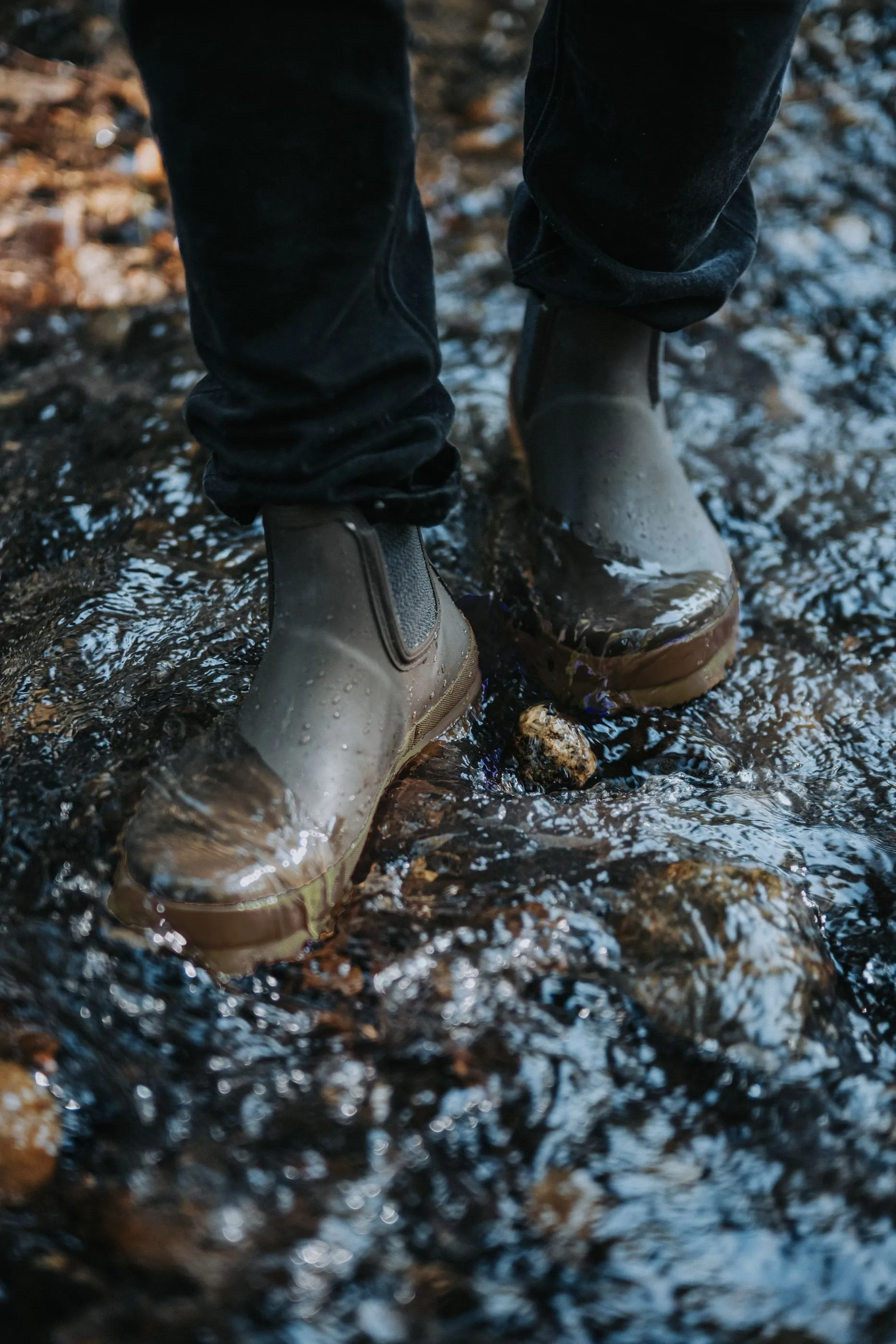 Charlie Rain Boot Slim Profile Stability Base