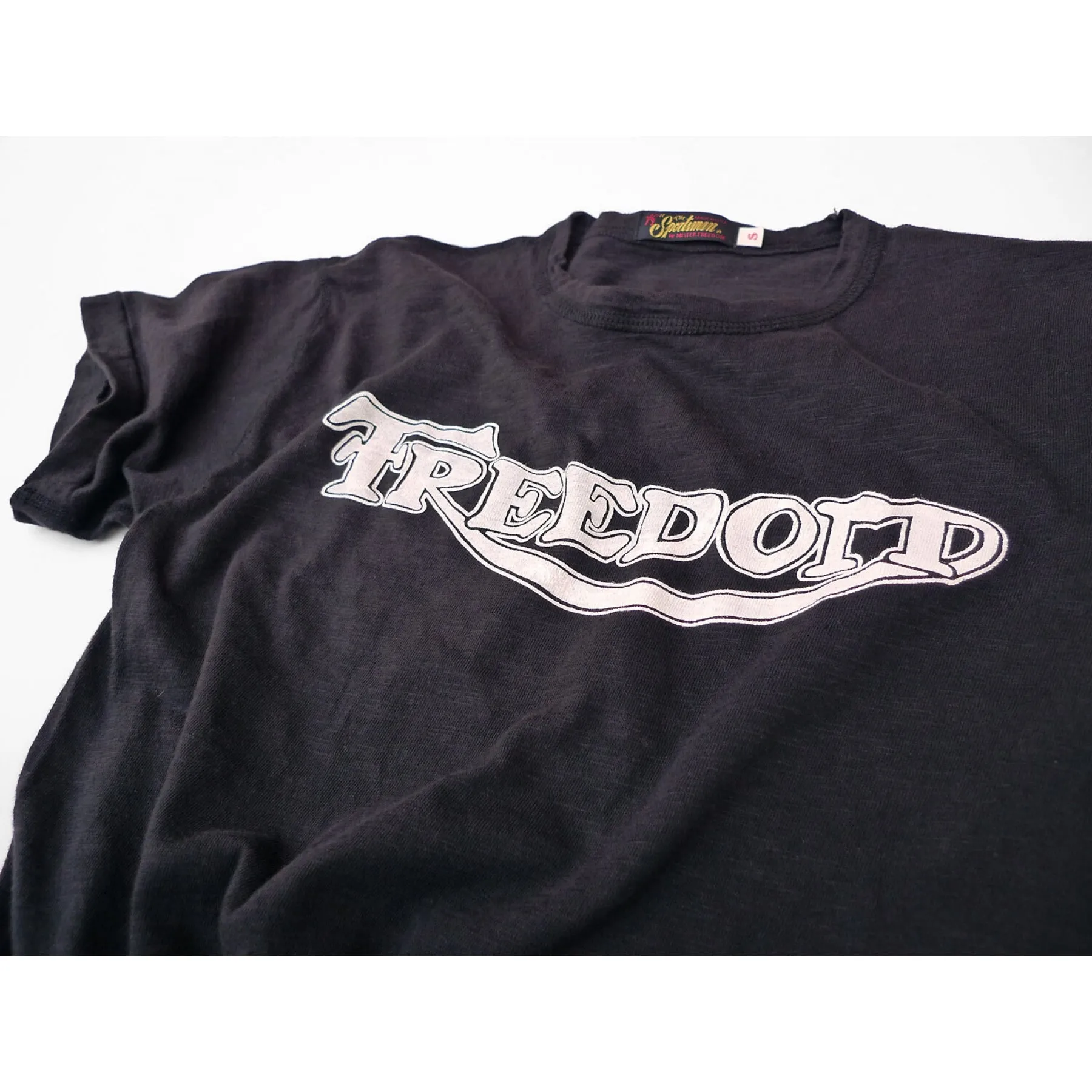 Shop Tee "Freedom" Black Layered Ventilation Zones CushionedSupport