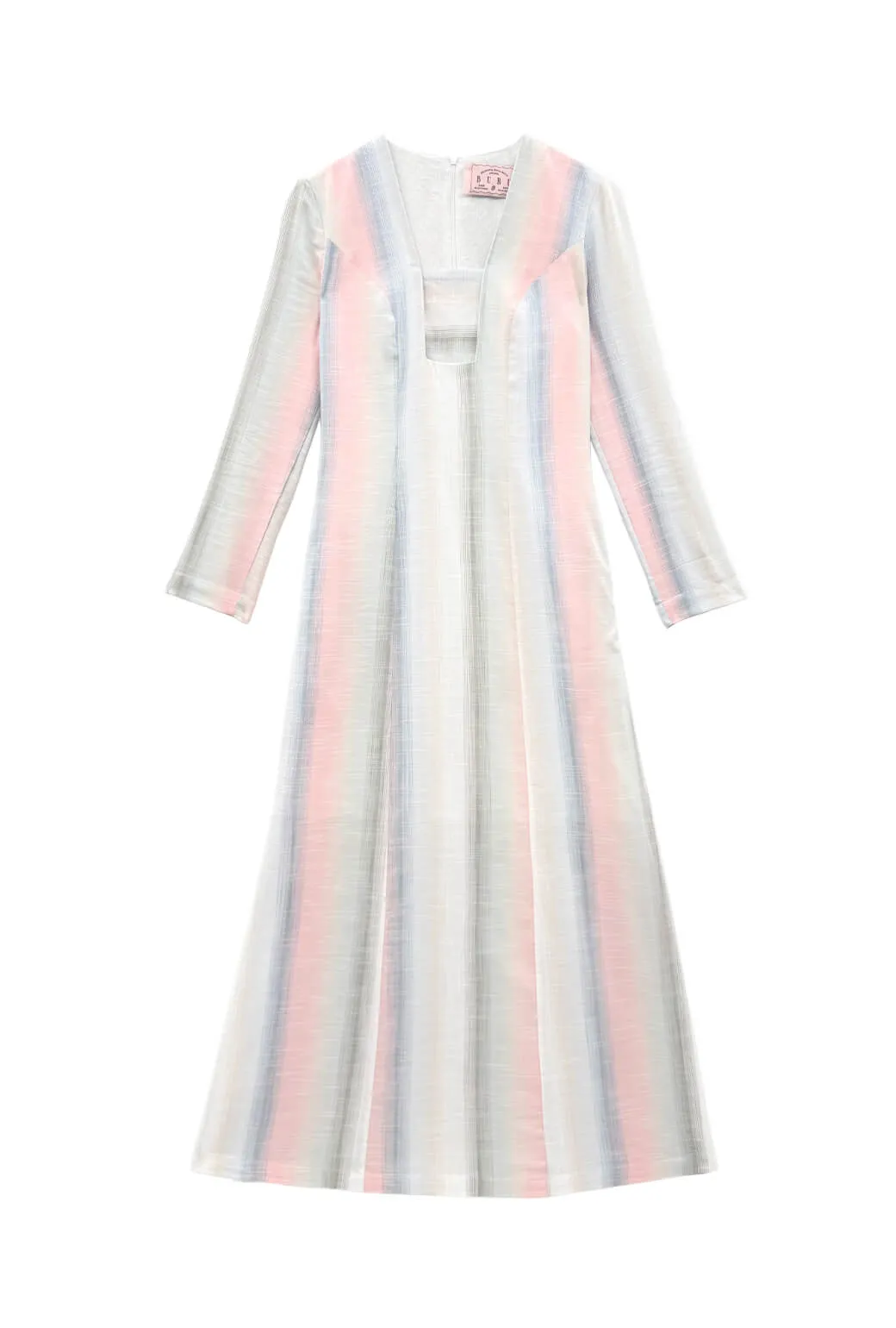 Perfect Waistband Deco Dress Maxi - Lake Stripe