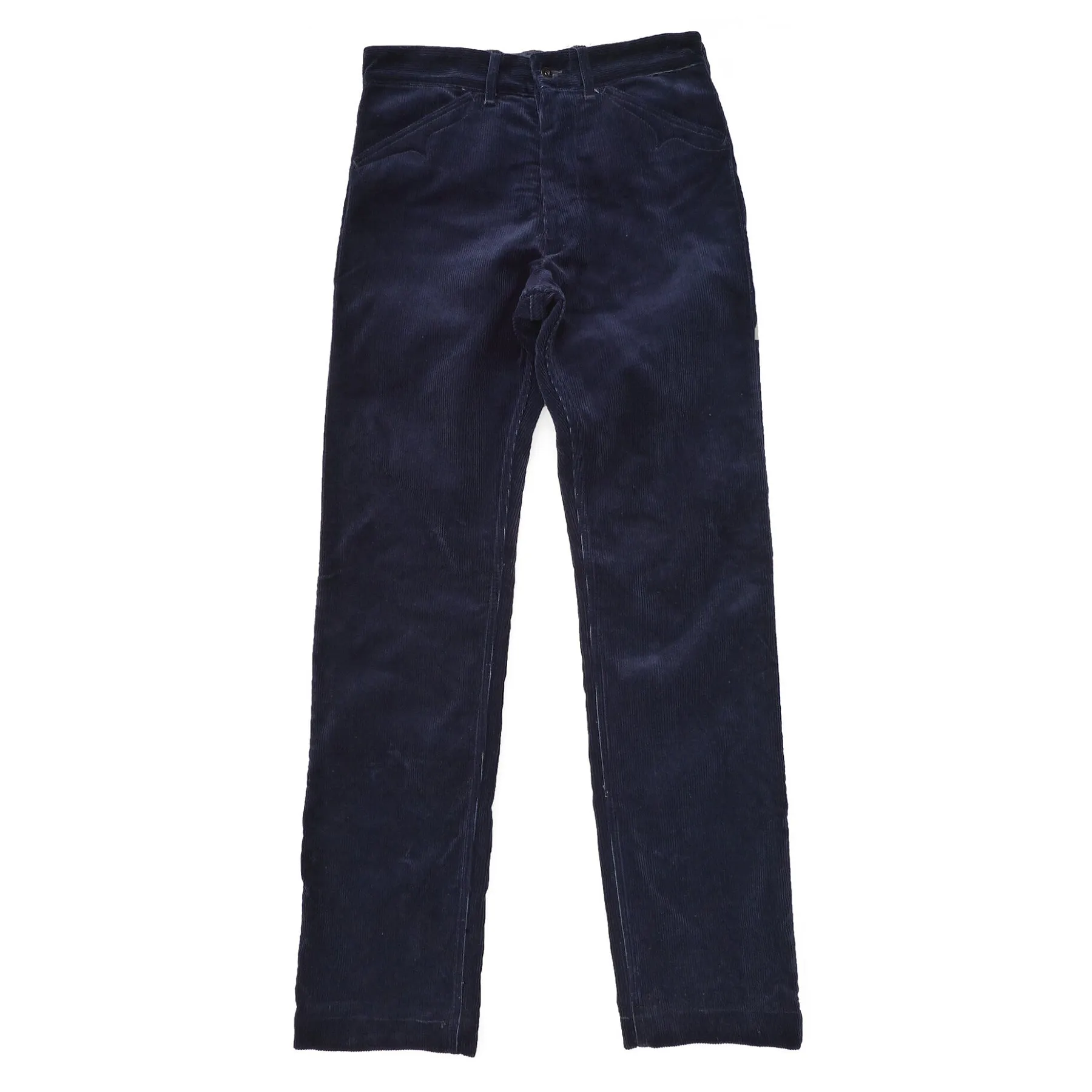 Active Utility FunctionalZipper El Americano Trousers - Indigo Corduroy - Warehouse