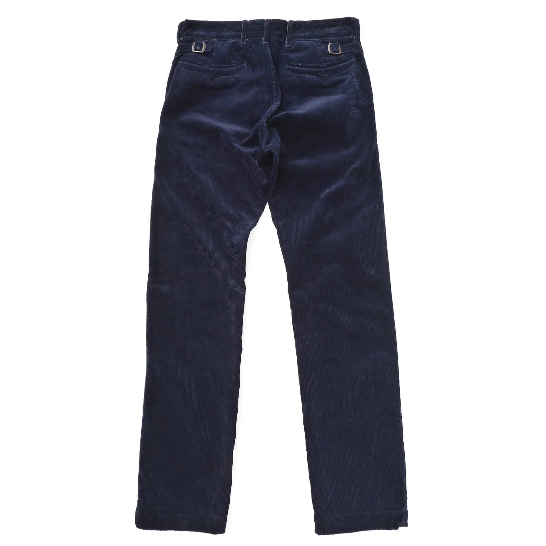 EasyCareFabric Durable Weave El Americano Trousers - Indigo Corduroy - Warehouse
