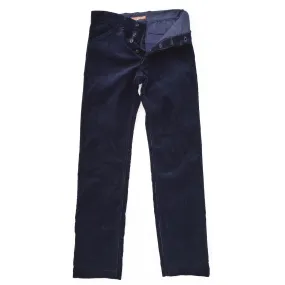 Chic Fit Sleek and Soft El Americano Trousers - Indigo Corduroy - Warehouse