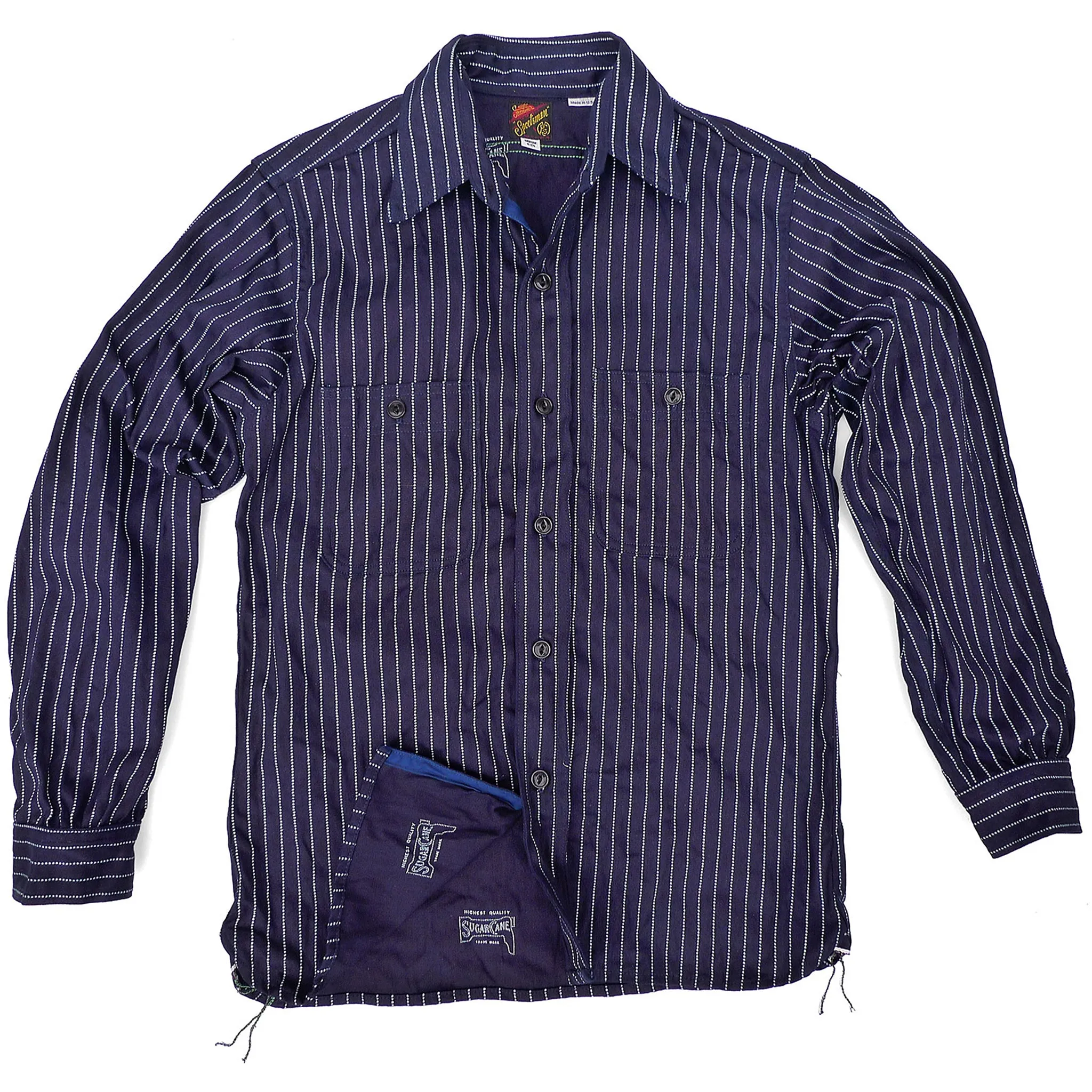 Ombre look Standalone Option Workman Shirt - Indigo Wabash - Warehouse