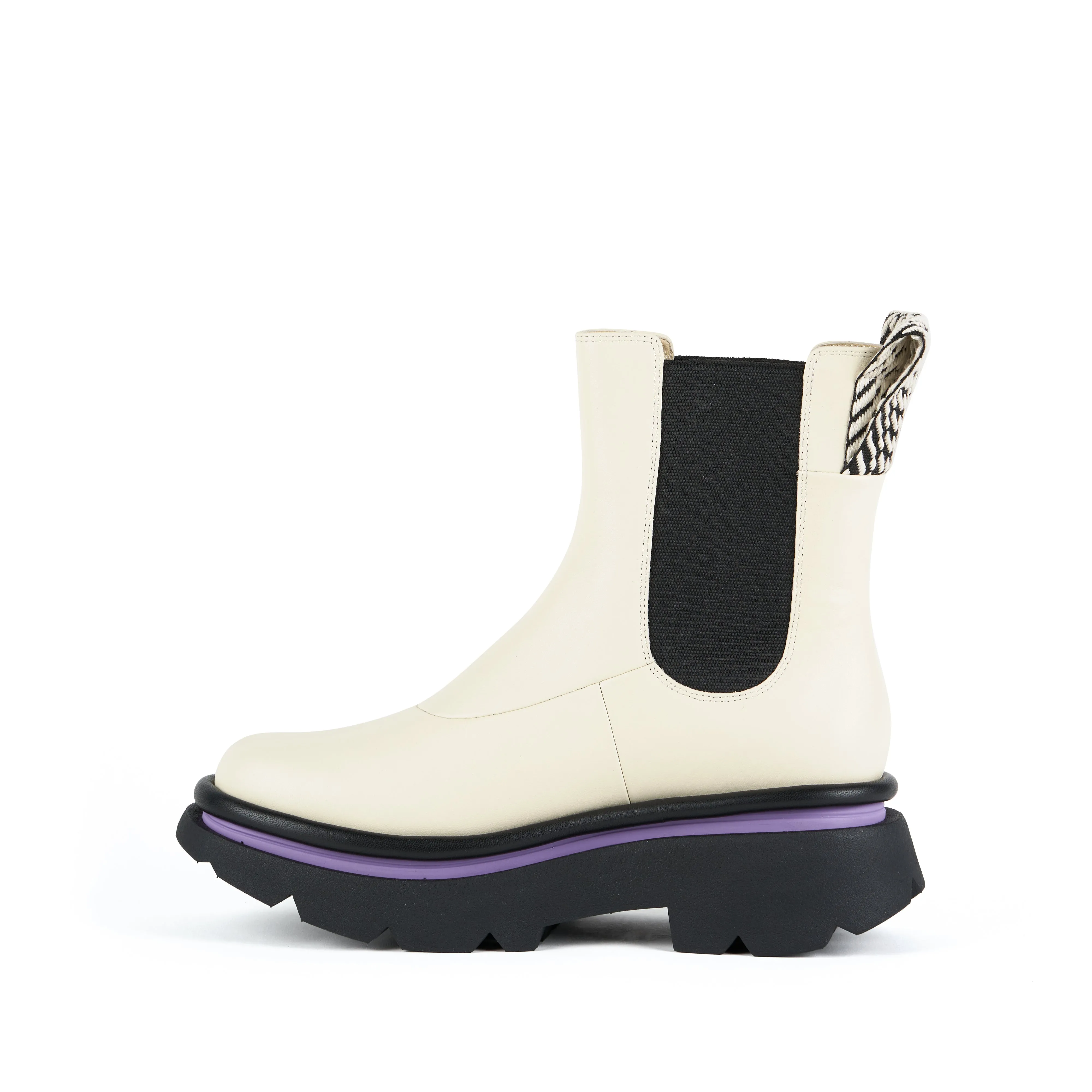 CRUNCH CHELSEA BOOT IVORY Impact absorption Dynamic Flex Zones