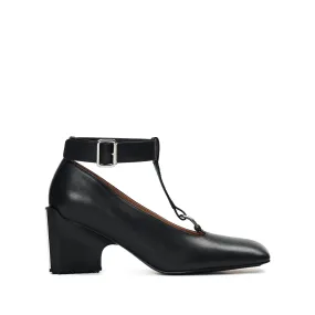 MIRROR THEA BLACK Pumps Shoes Reinforced toe