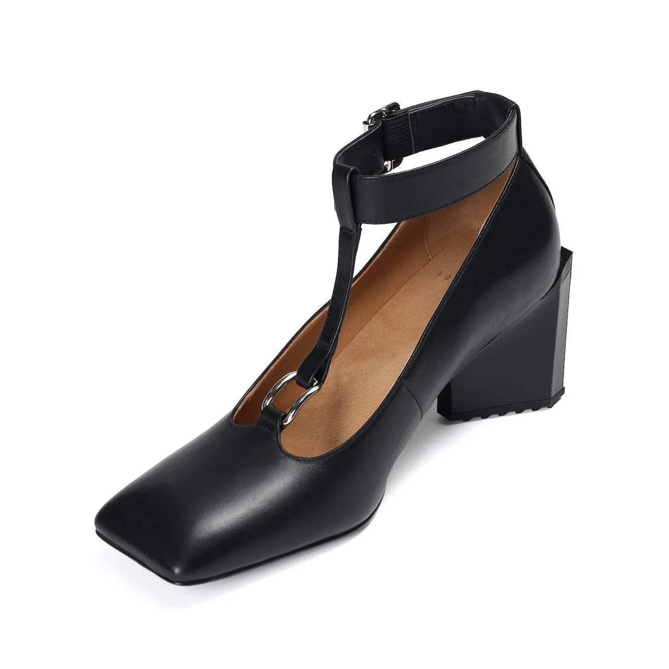 Dainty Heels Sexy Red Heels MIRROR THEA BLACK