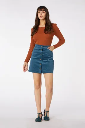 Samantha Cord Skirt Urban Look NonRestrictiveFit