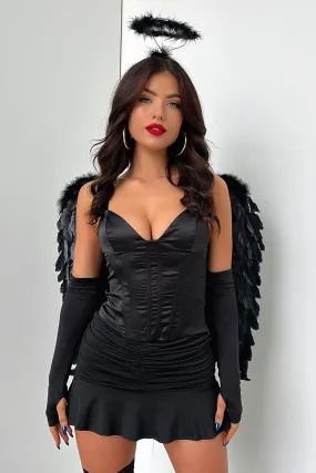 Weekend Ready Pixie Mini Skirt - Black