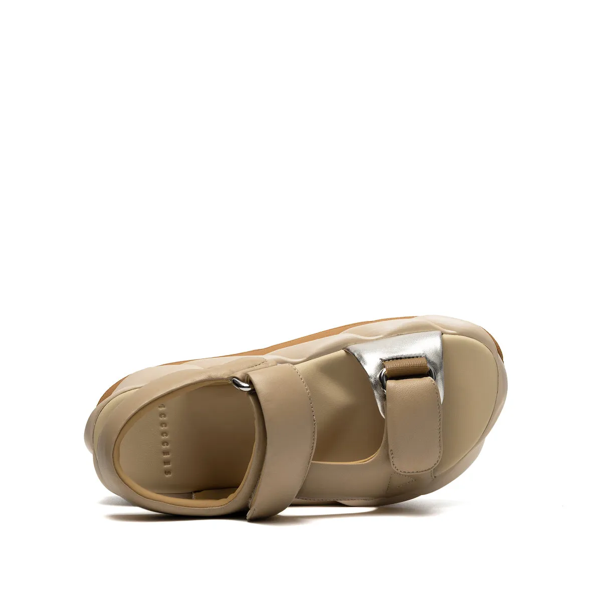 MELLOW VIVA BEIGE Foot Support Shoes Durable Rubber