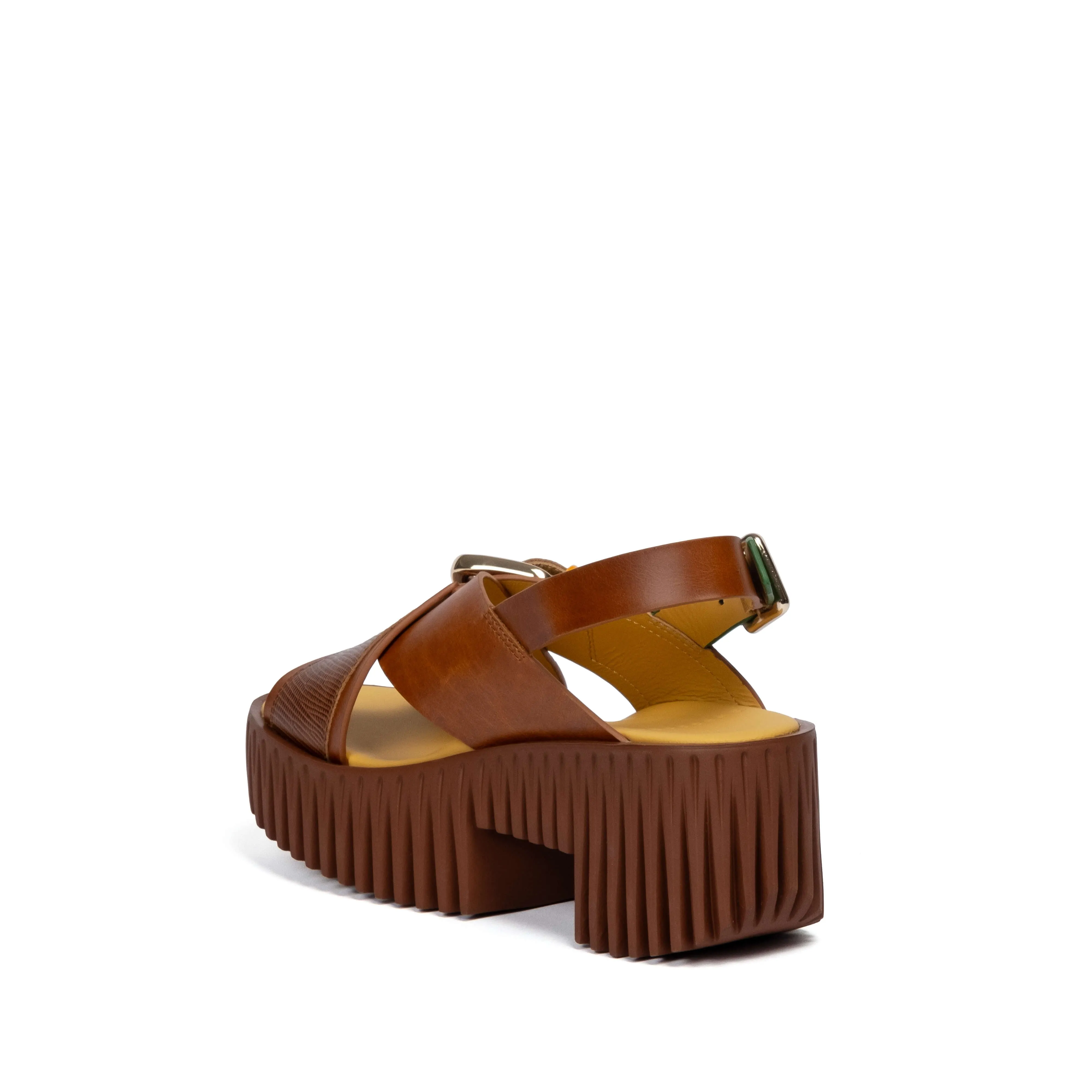 PLIA JUNO BROWN Non slip grip Stylish Shoes