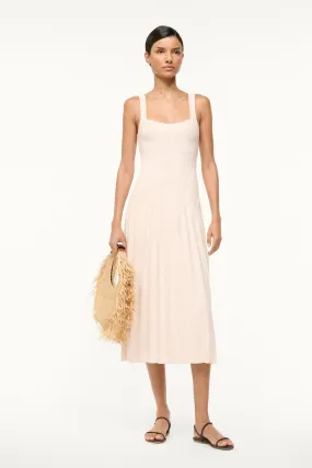 ELLISON DRESS | ECRU Day Magic Square-Neck