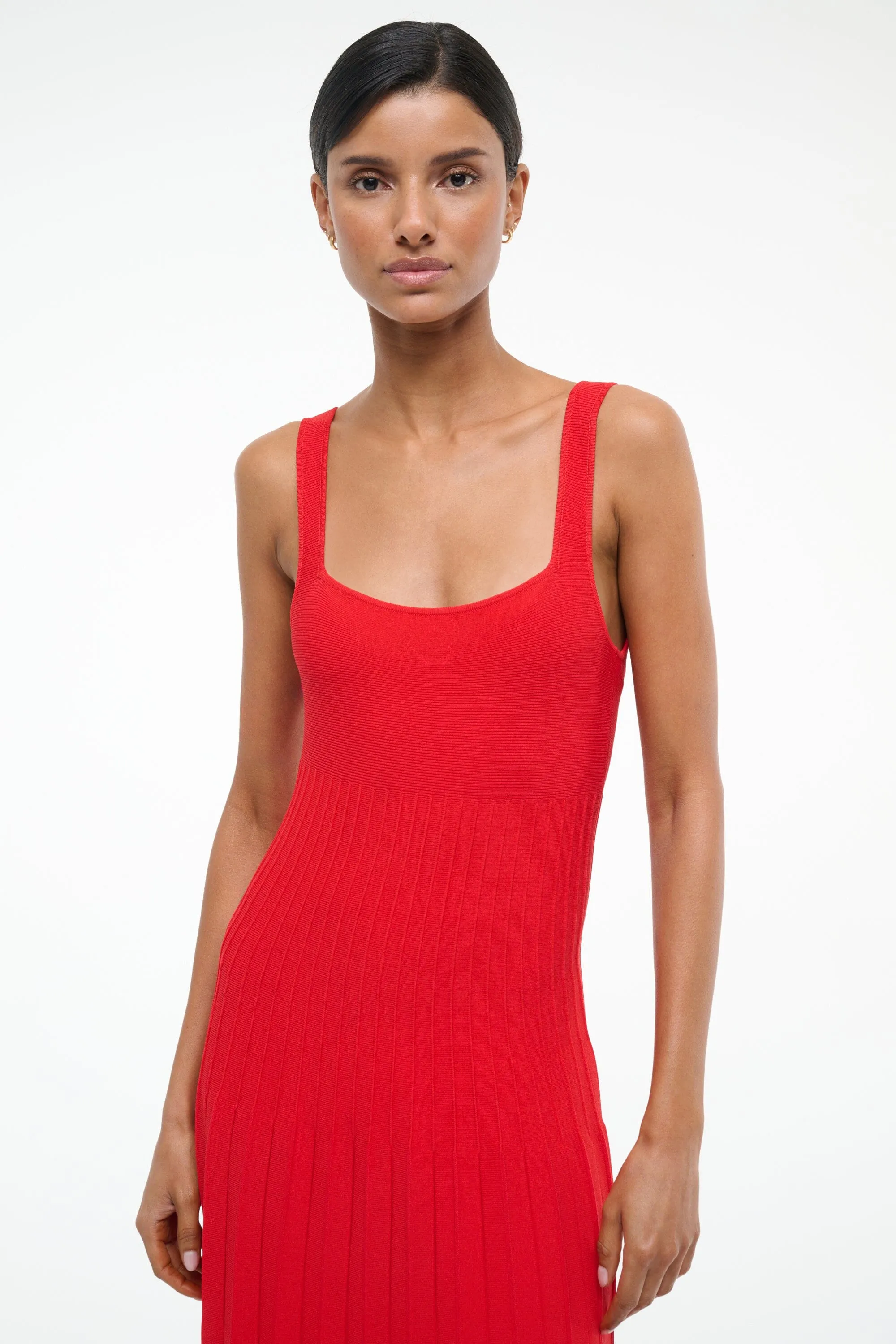 ELLISON DRESS | RED ROSE Edgy-Look Relaxed and Effortless
