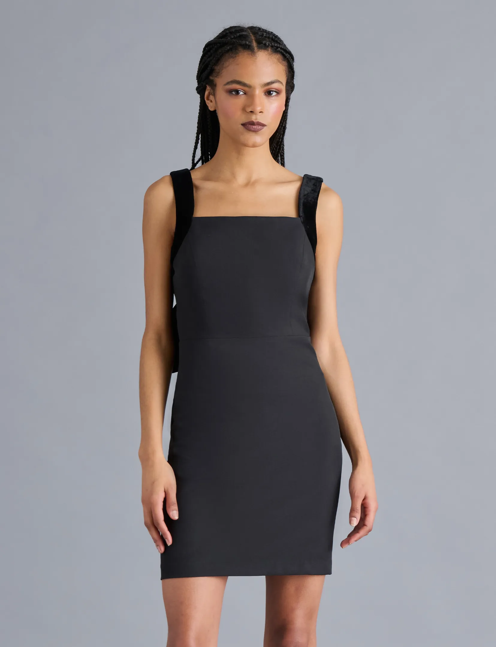 Bold Elegance retro-style Valory Dress, Black