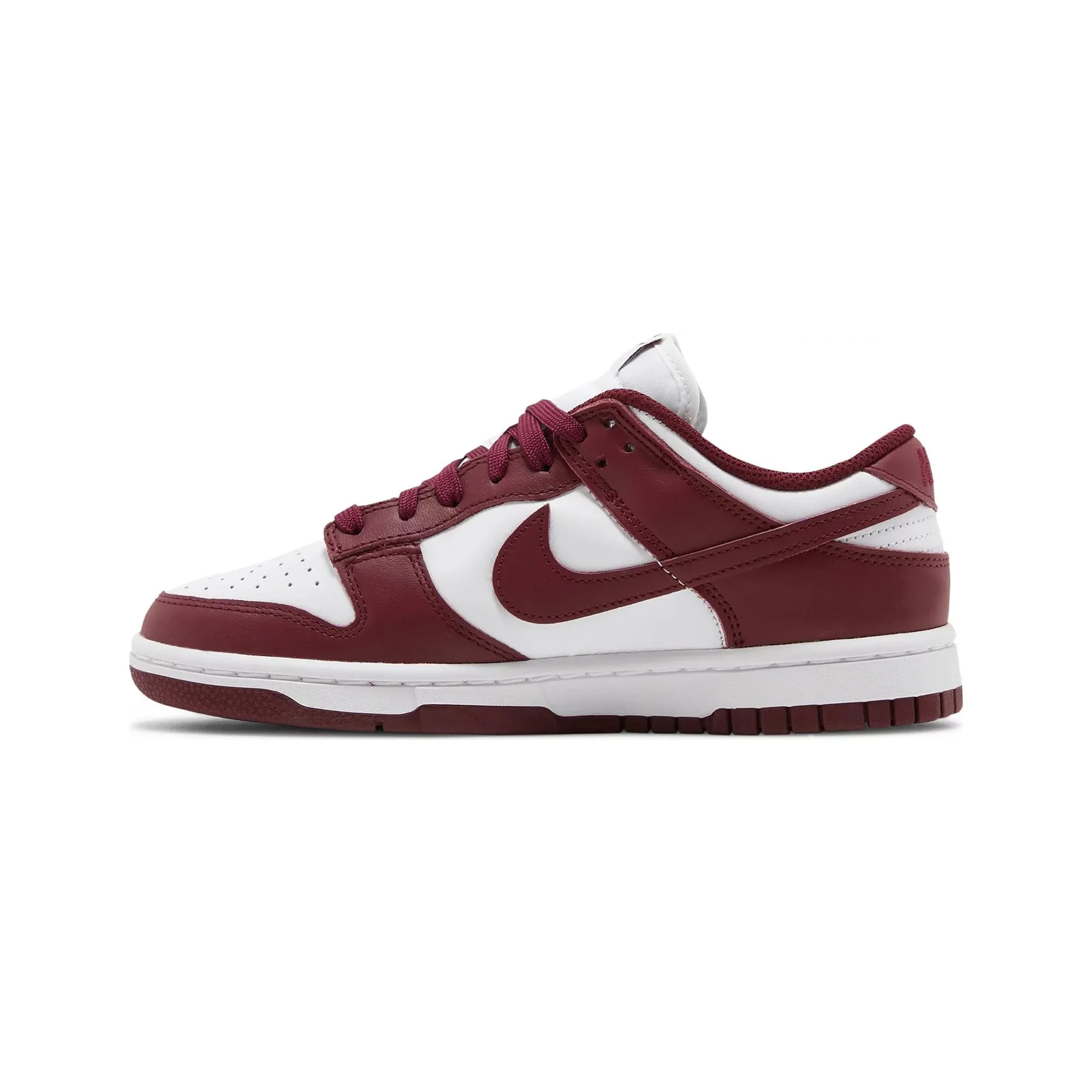 Nike Dunk Low 'Bordeaux' Women's (2021) Handcrafted Detailing