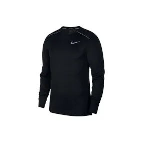 Lightweight Walk Nike Dri-FIT Miler Long-Sleeve Running Top 'Black'