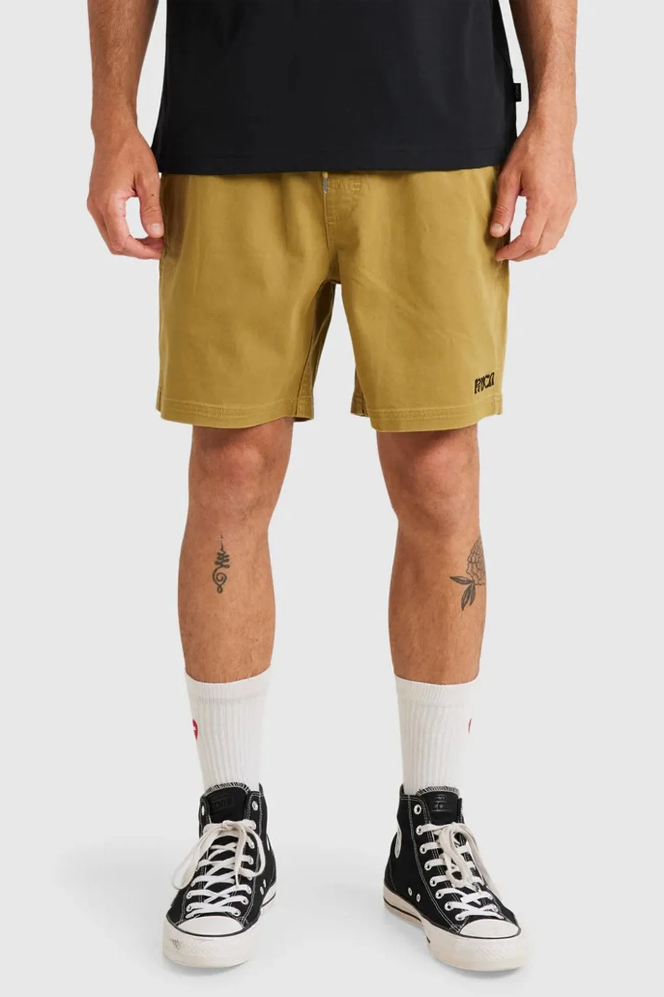 Casual Chic Escape Elastic Exotica Short Moss