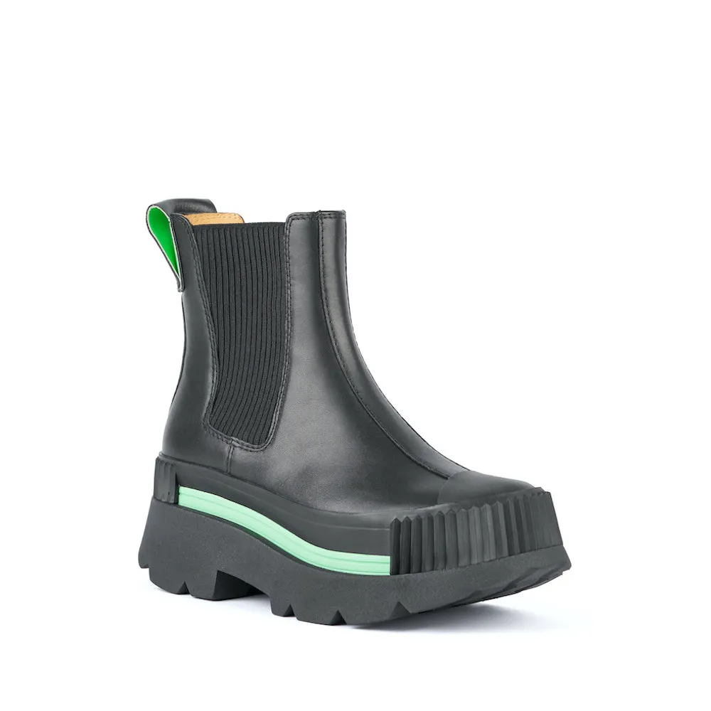 ESKER CHELSEA BLACK Leather Upper Stability Base