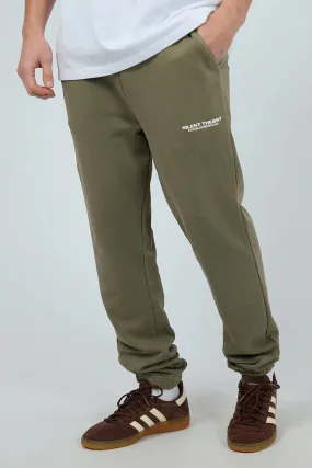 Durable Material Perfectly Relaxed Essential Theory Track Pant Khaki