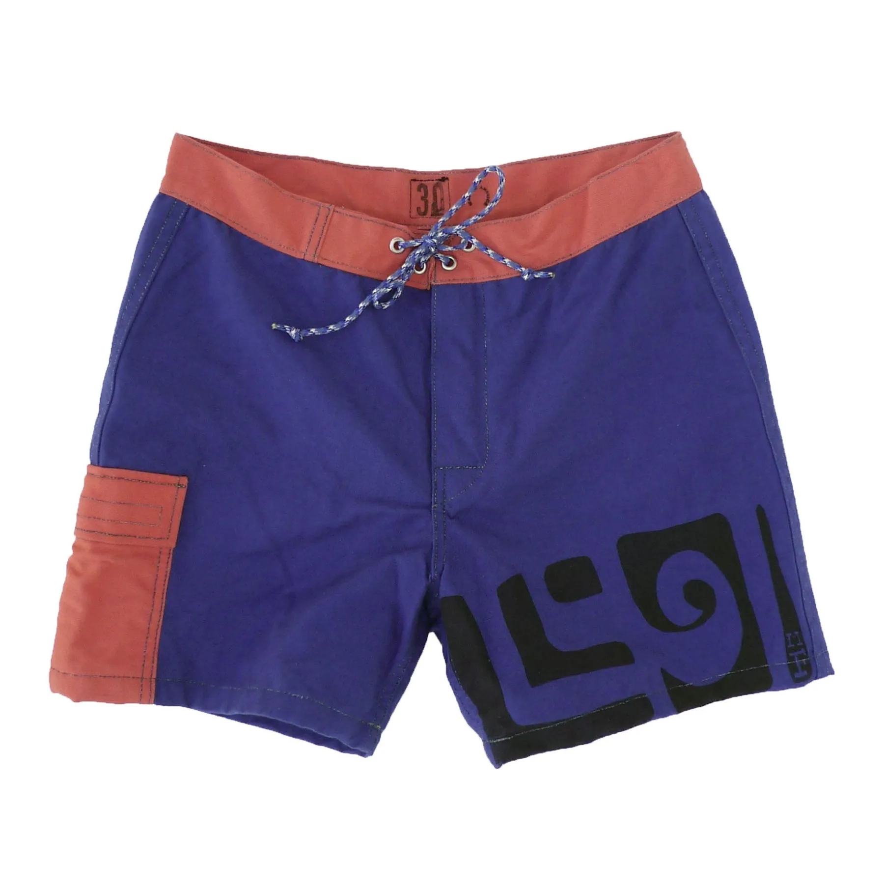 Comfort waistband Skipper Board Shorts - Royal Blue
