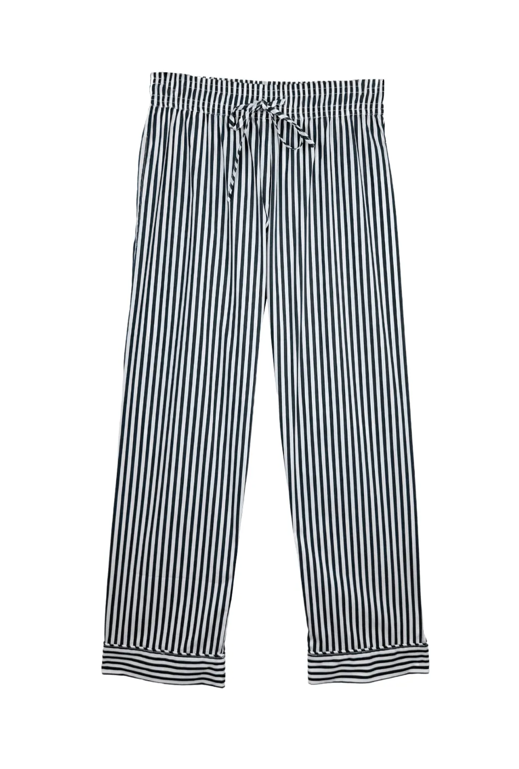 Everyday Pants - Black and White Stripe Hygienic Inner Layer