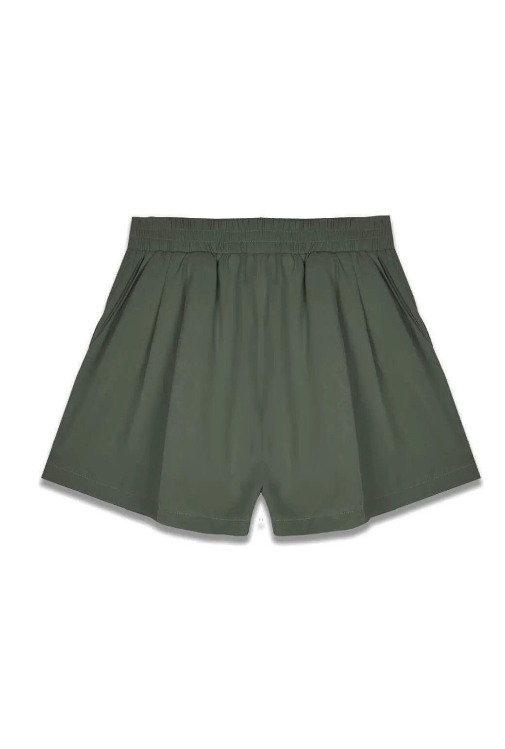 Everyday Shorts - Olive Wrinkle Resistant Finish AntibacterialCoating