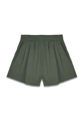 Everyday Shorts - Olive Wrinkle Resistant Finish AntibacterialCoating