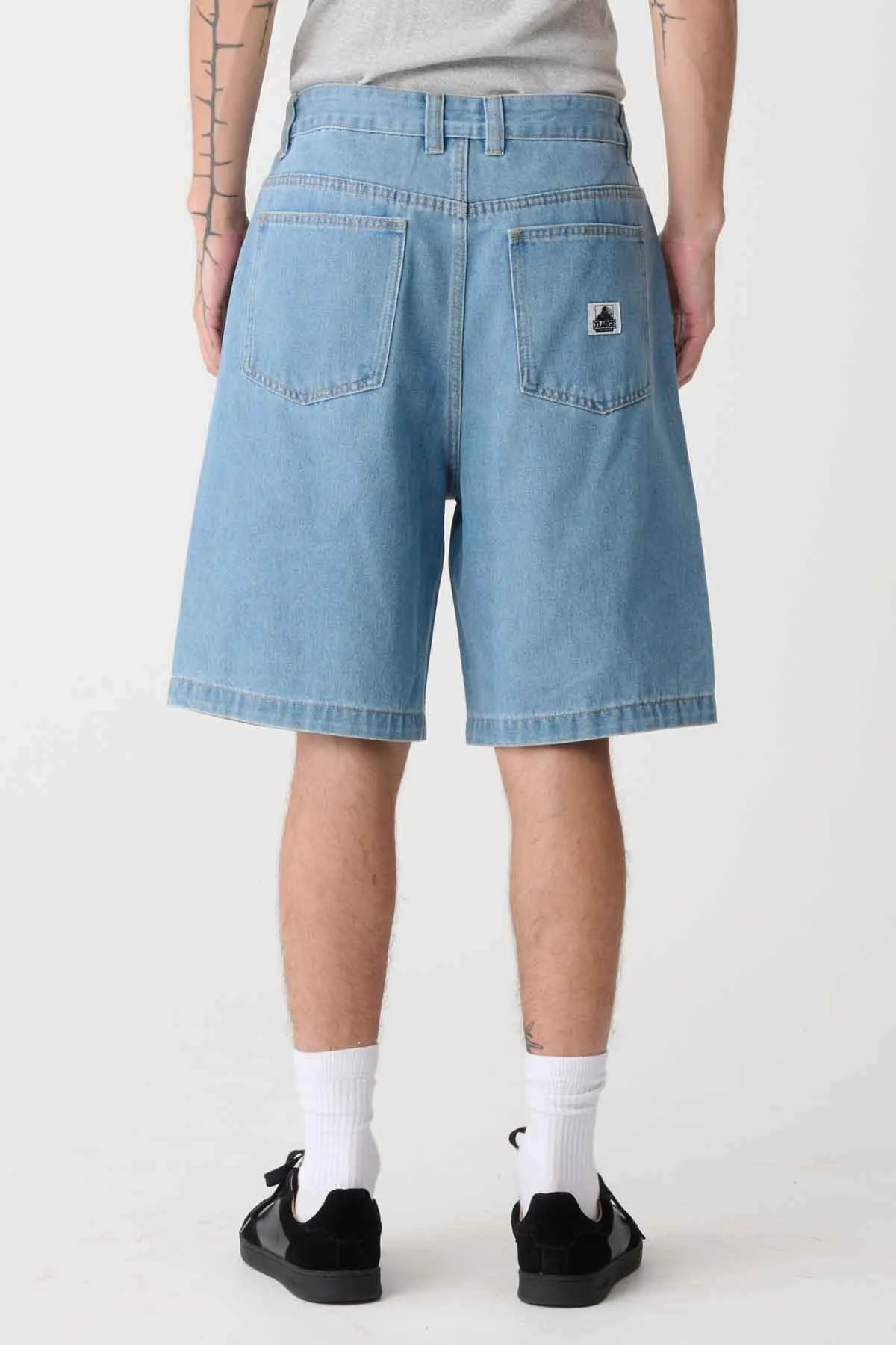 WaterRepellent Bull Denim 91 Short Mid Blue